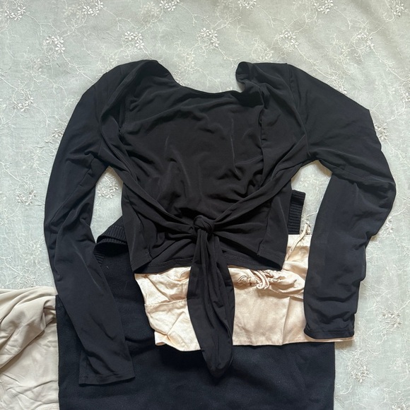 Zara, Rachel Zoe & Tiger Mist Neutral Basics Bundle – Size Large - Picture 4 of 7